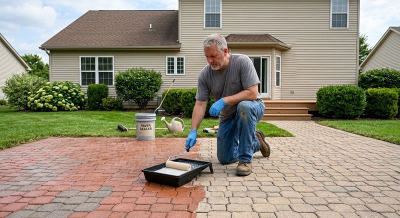 Courtyard Sealing in Puyallup, WA